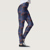 Leggings Abstraits de la Dame de Yoga (Droite)