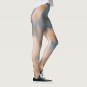 Leggings Abstraits Floraux Beige (Droite)