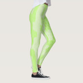 Leggings Abstraits inspirés par le camo néon vert (Droite)