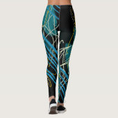 Leggings Abstraits modernes (Dos)