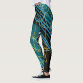 Leggings Abstraits modernes (Gauche)