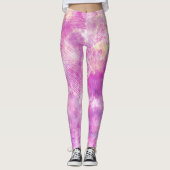 Leggings Abstraits modernes (Devant)