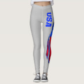 Leggings Abstraits modernes et tendance (Devant)
