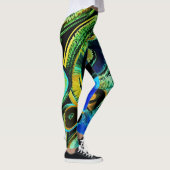 Leggings Abstraits multicolores (Droite)