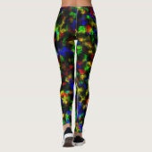 Leggings Abstraits pour huile disco (Dos)