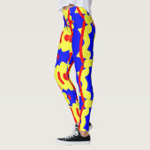 Leggings abstraits "Ratti_Creative_Arts" multicolo (Gauche)