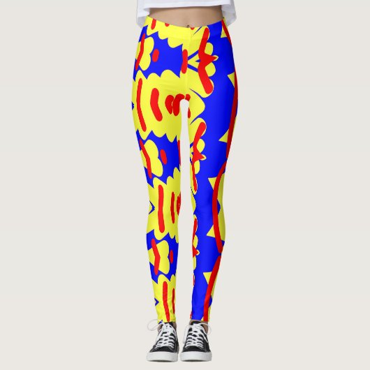 Leggings abstraits "Ratti_Creative_Arts" multicolo (Devant)