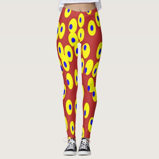 Leggings abstraits "Ratti_Creative_Arts" multicolo (Devant)