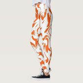 Leggings abstraits tendance "Ratti_Creative_Arts" (Gauche)