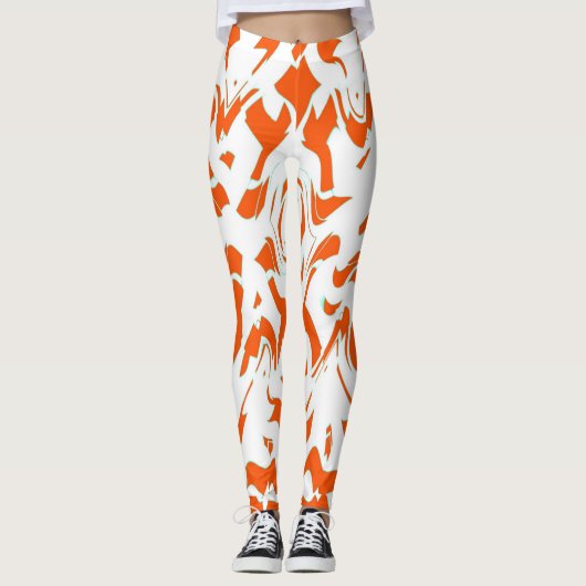 Leggings abstraits tendance "Ratti_Creative_Arts" (Devant)