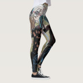 Leggings abstraits uniques (Droite)