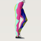 Leggings abstraits vintages "Ratti_Creative_Arts" (Droite)