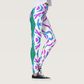 Leggings abstraits vintages "Ratti_Creative_Arts" (Droite)