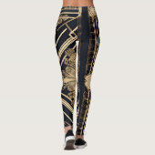 Leggings Acanthe dorée (Dos)