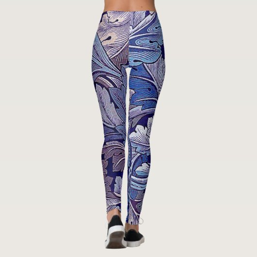 Leggings Acanthus Purple, William Morris (Dos)