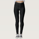 Leggings Acceptation | Texture géométrique foncée (Devant)
