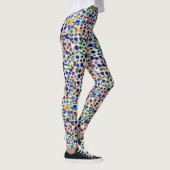 Leggings accueil motif d'art des gribouillis (Droite)