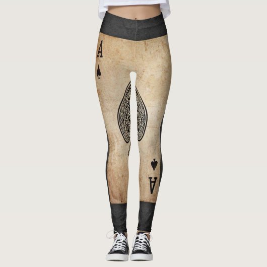 Leggings Ace of spades (Devant)