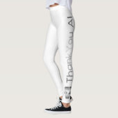 Leggings actifs "Merci AI" (Gauche)