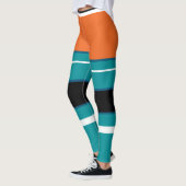 Leggings Activewear MID "COULEUR DE L'ÉQUIPE #22" (Gauche)