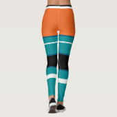 Leggings Activewear MID "COULEUR DE L'ÉQUIPE #22" (Dos)