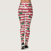Leggings AD 001 - motif numérique de Noël (Dos)
