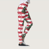 Leggings AD 003 - motif numérique de Noël (Droite)