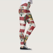 Leggings AD 004 - motif numérique de Noël (Droite)