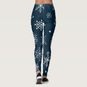 Leggings AD 007 - motif graphique numérique de Noël (Dos)