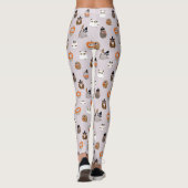 Leggings Adorable Chouette d'Halloween Motif (Dos)