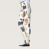 Leggings Adorable Kitty Cats Imprimer (Gauche)