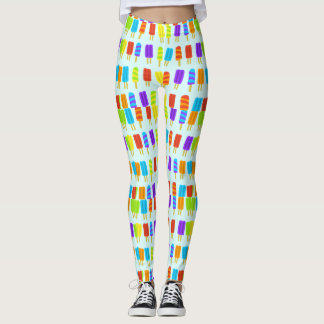 Leggings Adorable mignonne popsicles d'été glecream kawaii 