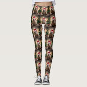 Leggings adorable Noël Wombat, (Devant)