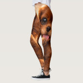 Leggings Adorable Ruby Cavalier Spaniel (Gauche)
