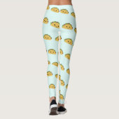 Leggings Adorable sourire kawaii taco (Dos)