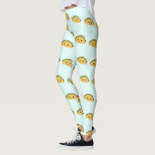 Leggings Adorable sourire kawaii taco (Gauche)