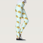 Leggings Adorable sourire kawaii taco (Droite)