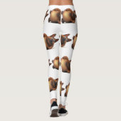 Leggings Adorables 3D Universe mignon chien couché vers le  (Dos)