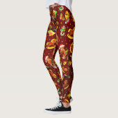 Leggings Adorables Noël Nounours et jouets [3D] Yoga (Gauche)