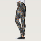 Leggings Affenpinscher Festive Christmas Voyage (Gauche)