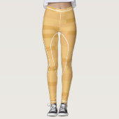 Leggings Afficher vos couleurs - Basketball (Devant)