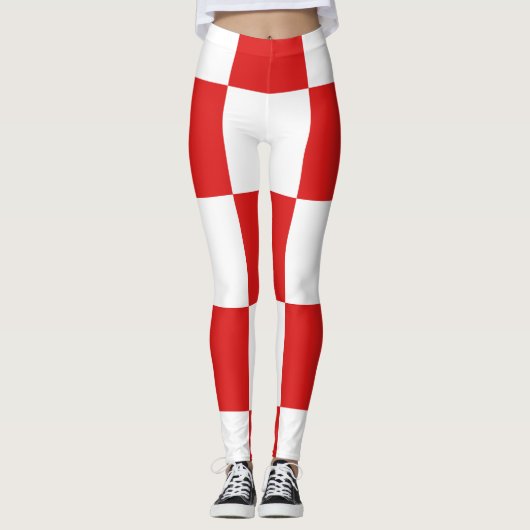 Leggings Afficher vos couleurs - Croatie (Devant)