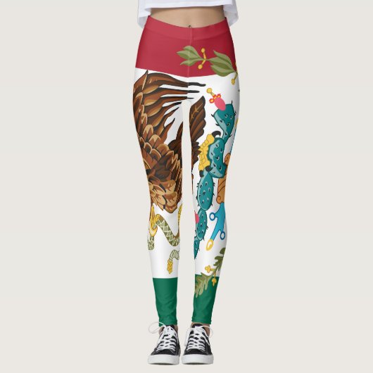 Leggings Afficher vos couleurs - Mexique (Devant)