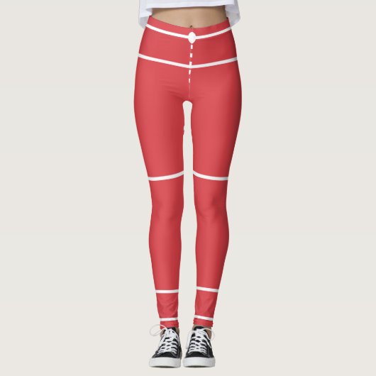 Leggings Afficher vos couleurs - Tennis (Devant)
