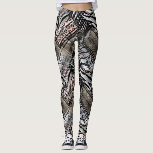 Leggings Africain. (Devant)