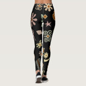 Leggings africains Adinkra (Dos)