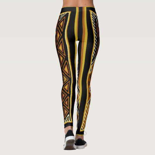 Leggings africains Kuba Designer (Dos)
