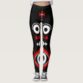 Leggings African mask (Devant)