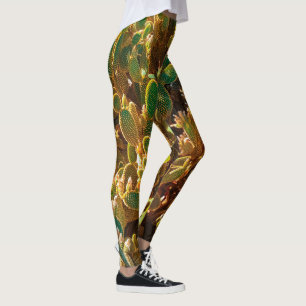 Leggings Afrique Désert Cactus Plantes Prickly Pear
