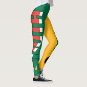 Leggings Afrique du Sud couleurs drapeau patriotique (Droite)